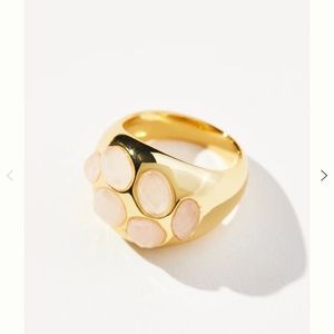 Anthropologie Stone Inlay Ring